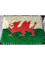 Welsh Flag funerals Flowers
